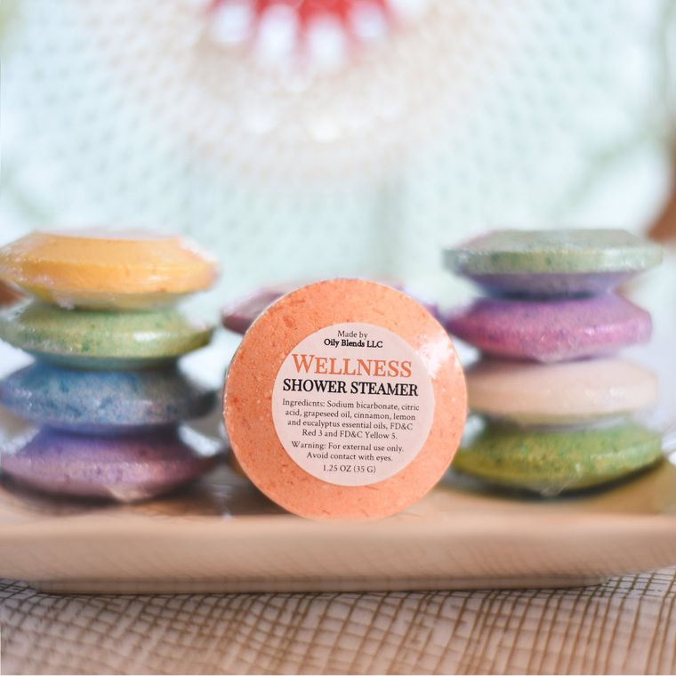 Essential Oil Shower Steamers - Relax